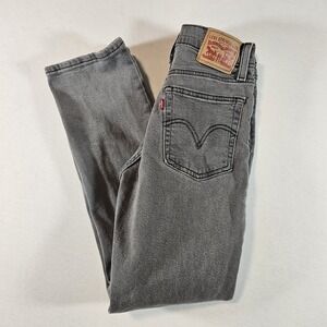 Levi's Jeans Wedgie Straight Women's Size 26x28 Gray